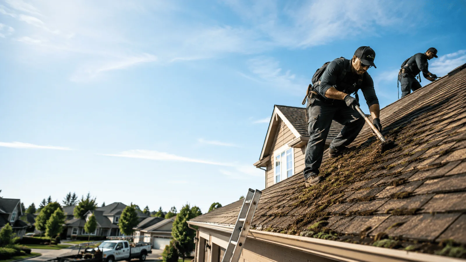 Roof Moss Removal in Clayton, LA near me